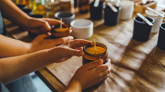 Майстер-клас виготовлення свічки для двох Подарунки менеджеру по роботі з персоналом в Одесі - Майстер-клас виготовлення свічки для двох