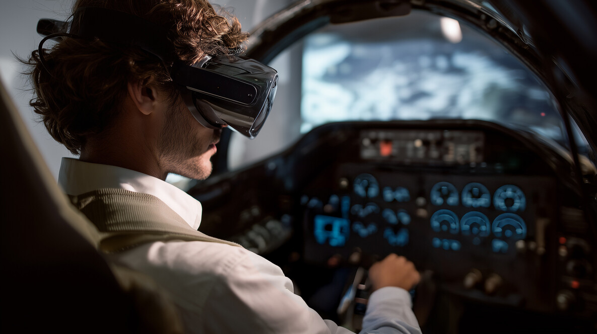 Авиасимулятор Л-39 в очках VR Подарки сыну на 11 лет - Авиасимулятор Л-39 в очках VR