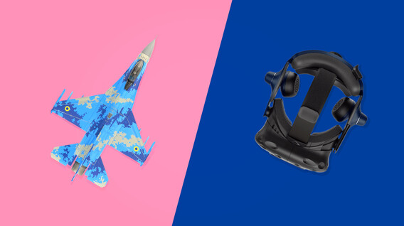 Авиасимулятор в VR-очках Полеты - Авиасимулятор в VR-очках