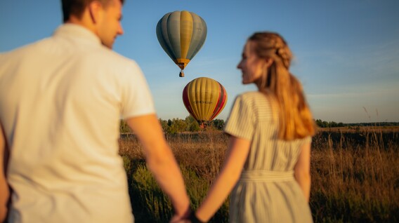 Полет на воздушном шаре Подарки на день рождения 18 лет - Полет на воздушном шаре