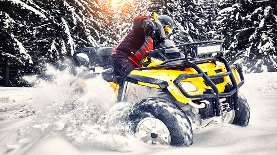 Екстрим на квадроциклі Сюрприз на весілля чоловіку - Екстрим на квадроциклі