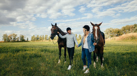 Прогулянка на конях для двох Прогулянка на конях для двох