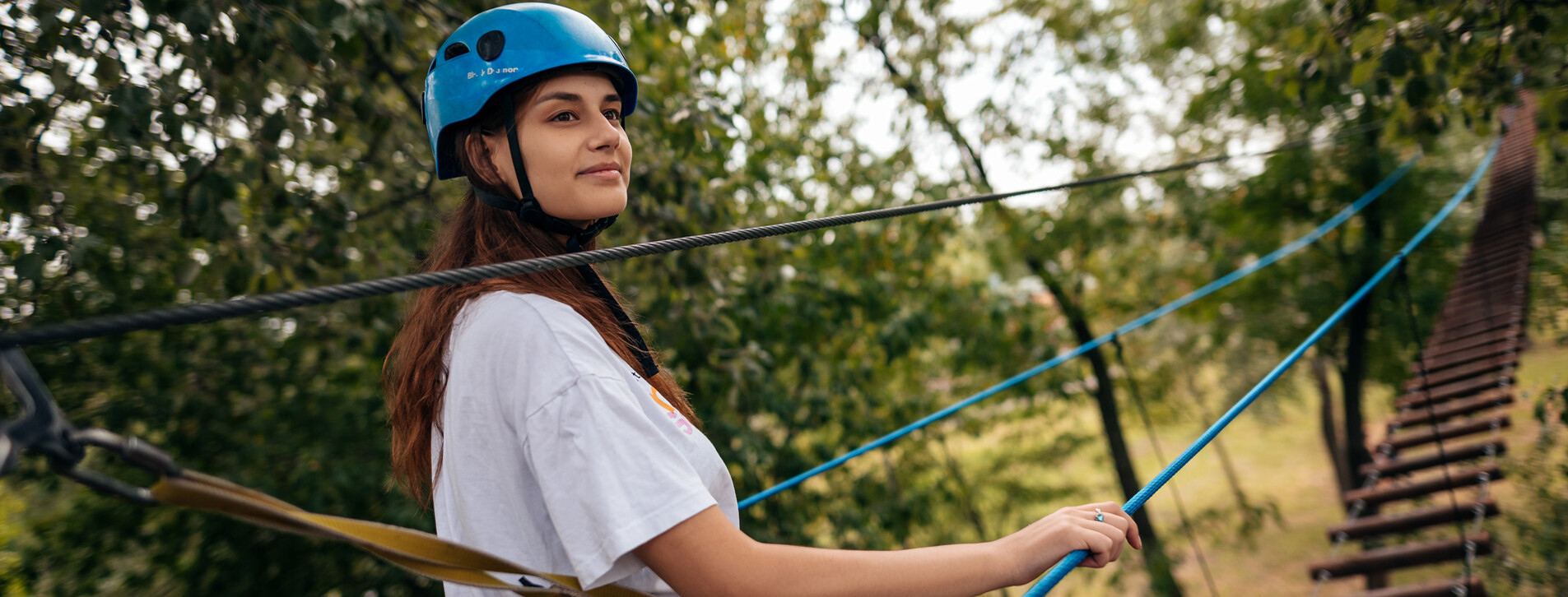 Троллейный парк для компании в Киеве - 4 Фото 4 - Полет на Zip-line для компании