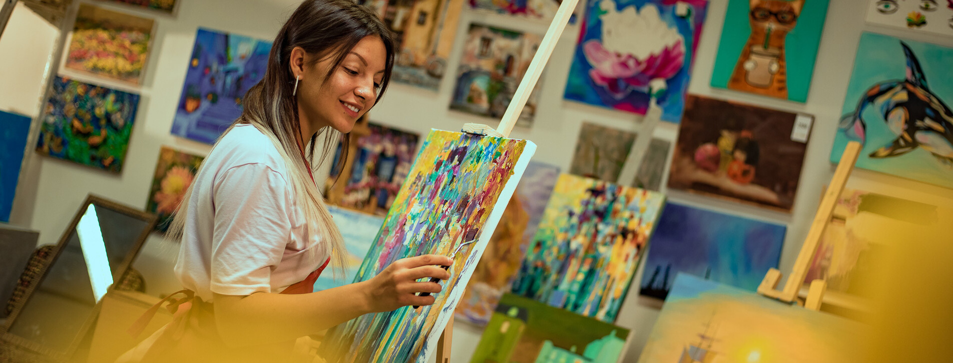 Мастер-класс живописи в Киеве - 2 Фото 2 - Мастер-класс живописи