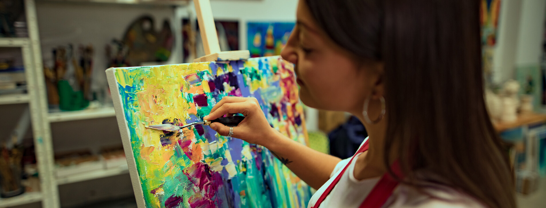 Мастер-класс живописи в Киеве - 5 Фото 5 - Мастер-класс живописи