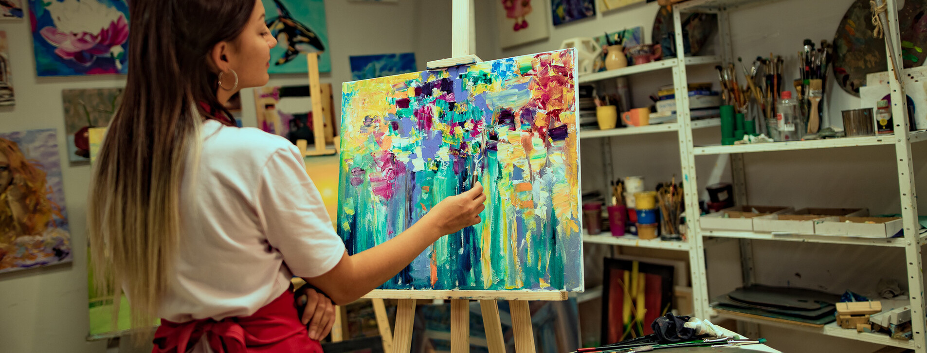 Мастер-класс живописи в Киеве - 7 Фото 7 - Мастер-класс живописи