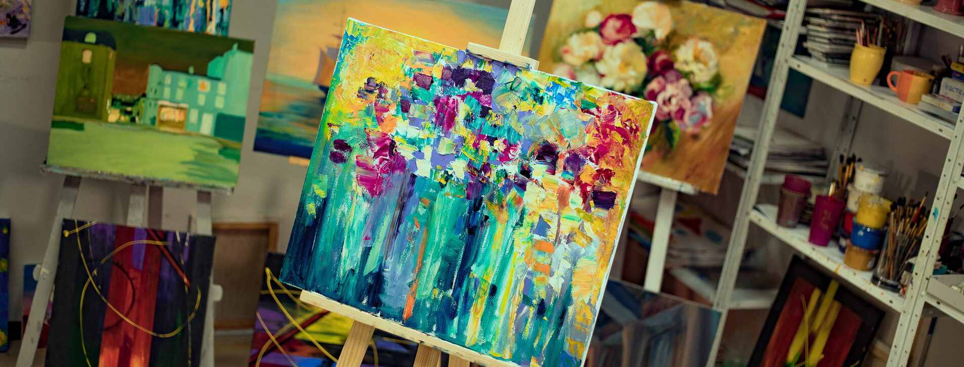 Мастер-класс живописи в Киеве - 10 Фото 10 - Мастер-класс живописи