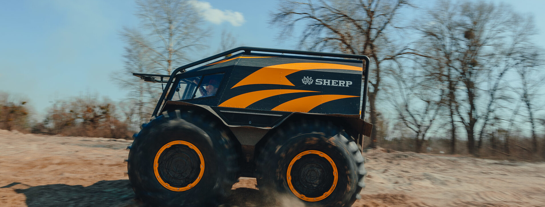 Майстер-клас управління всюдиходом Sherp у Києві - 8 Фото 8 - Майстер-клас управління всюдиходом Sherp