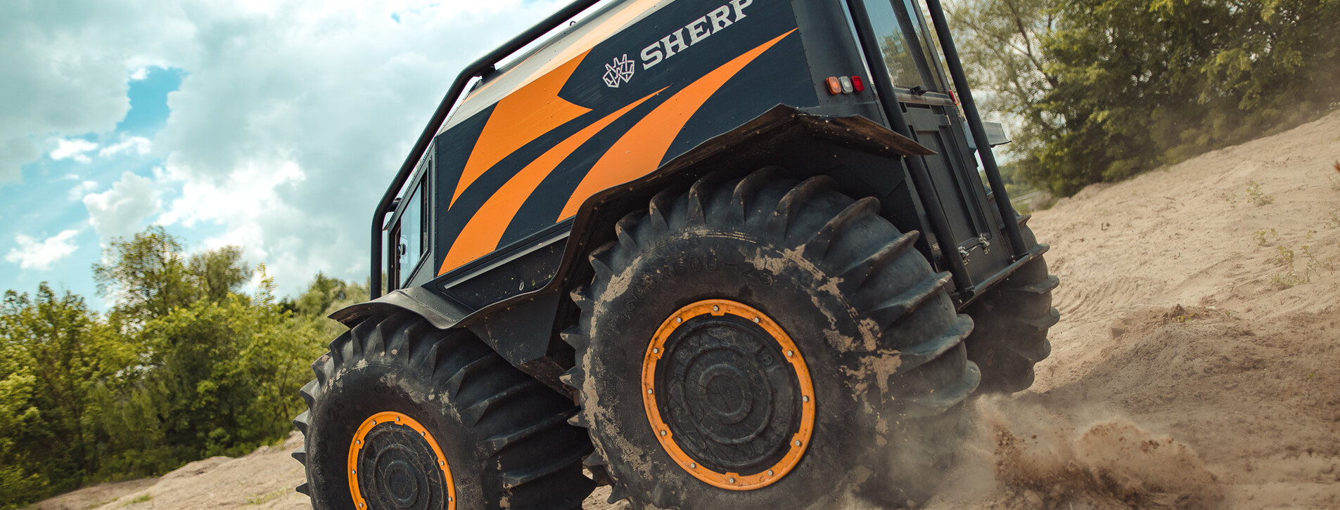 Катання на всюдиході Sherp для компанії в Києві - 4 Фото 4 - Катання на всюдиході Sherp