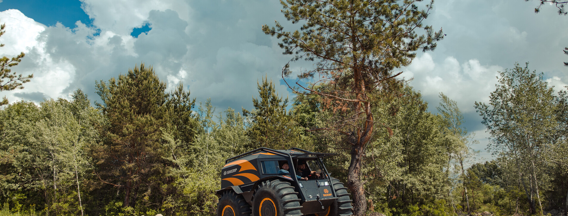 Катання на всюдиході Sherp для компанії в Києві - 5 Фото 5 - Катання на всюдиході Sherp