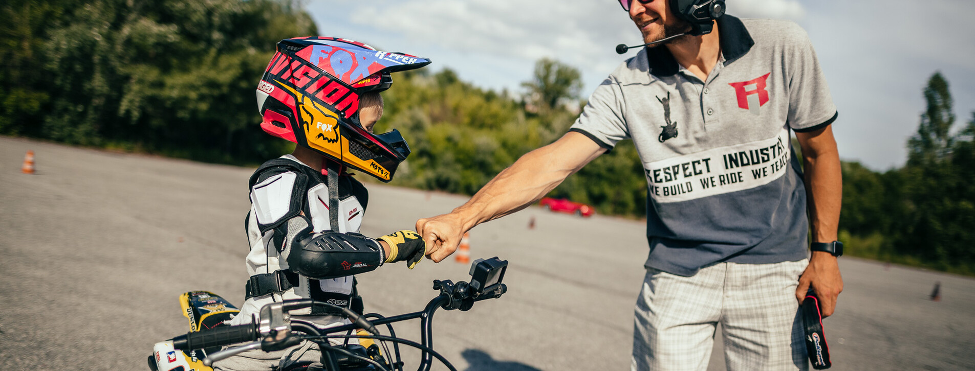 Детский мастер-класс езды на мотоцикле в Киеве - 9 Фото 9 - Детский мастер-класс езды на мотоцикле