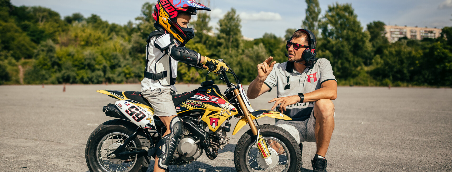Детский мастер-класс езды на мотоцикле в Киеве - 3 Фото 3 - Детский мастер-класс езды на мотоцикле