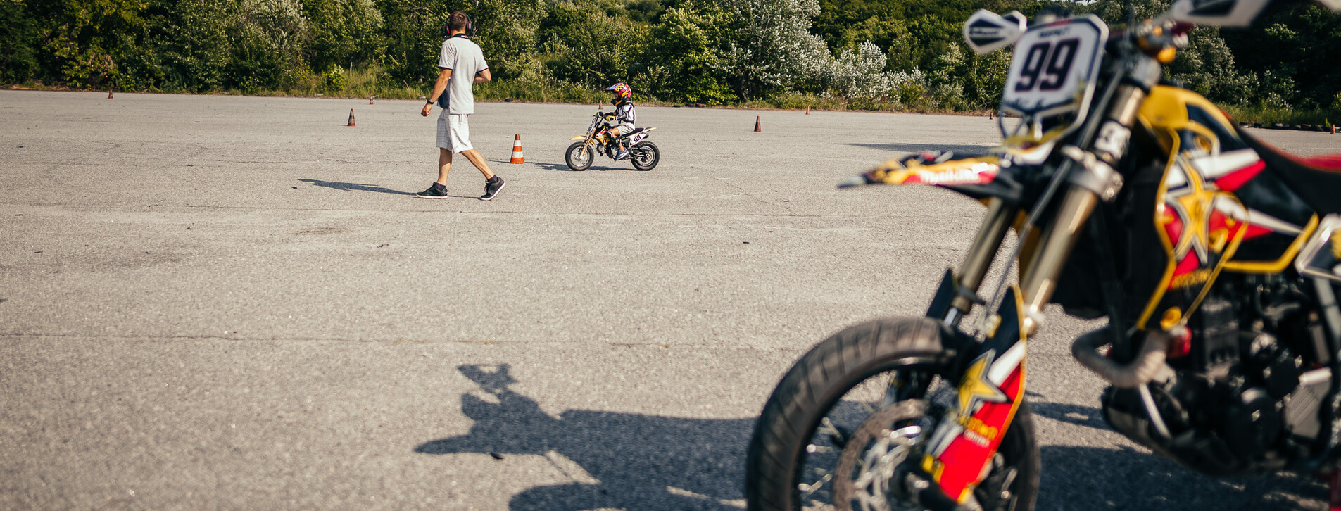 Детский мастер-класс езды на мотоцикле в Киеве - 8 Фото 8 - Детский мастер-класс езды на мотоцикле