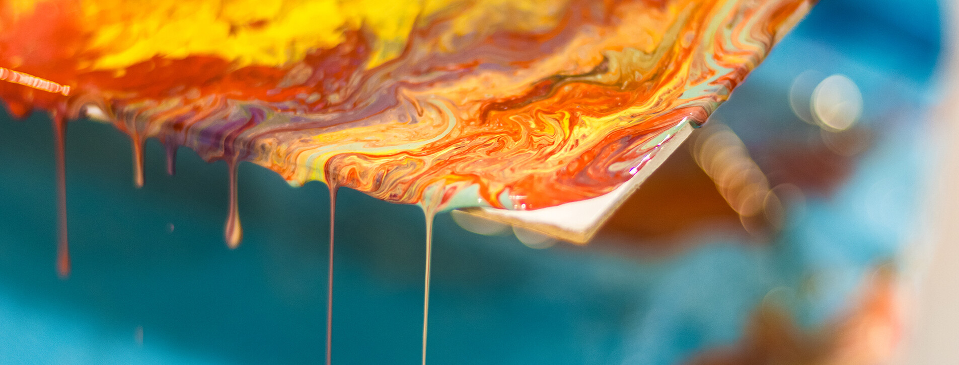 Абстрактная живопись Fluid Art для двоих во Львове - 7 Фото 7 - Абстрактная живопись Fluid Art для двоих