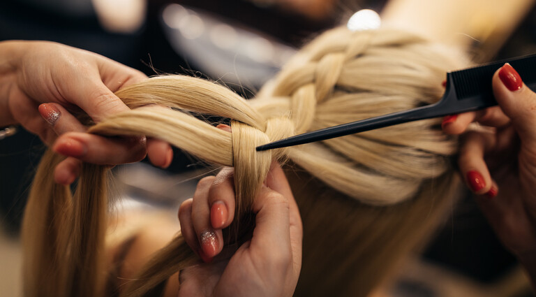 "мастер-класс" плетения кос