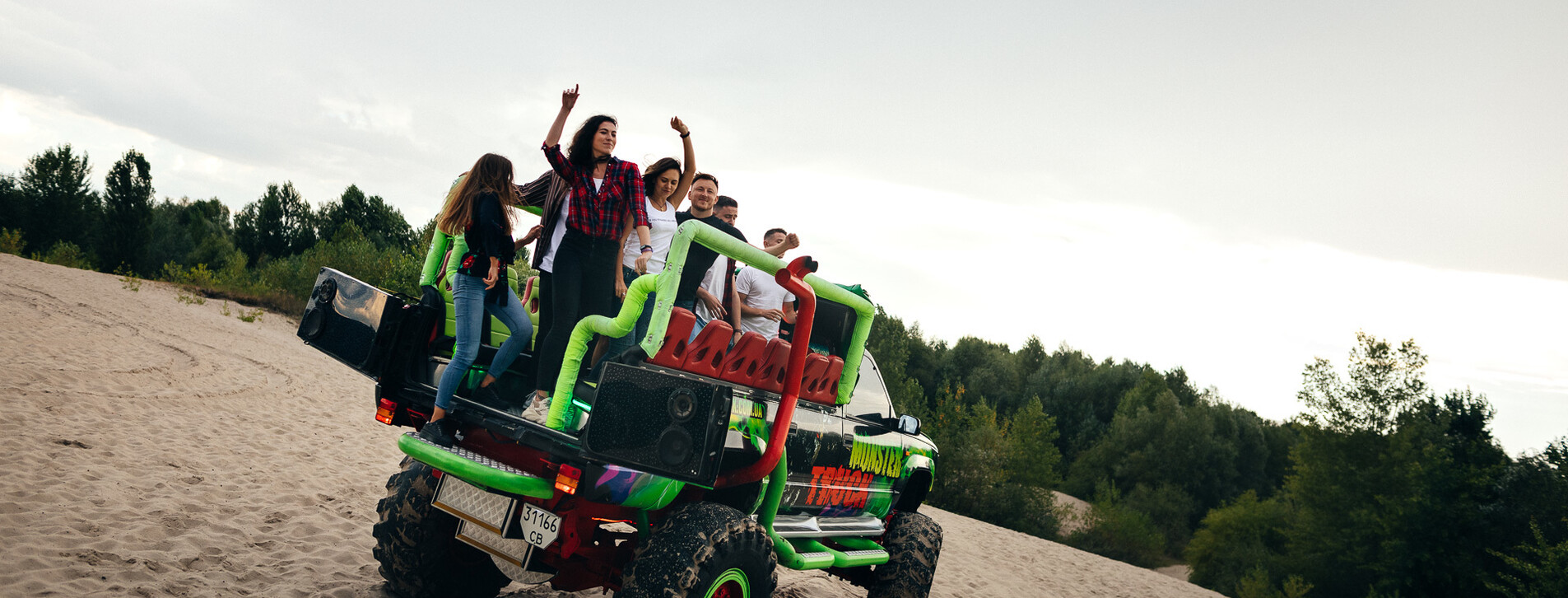 Катание на Monster Truck в Киеве - 3 Фото 3 - Катание на Monster Truck