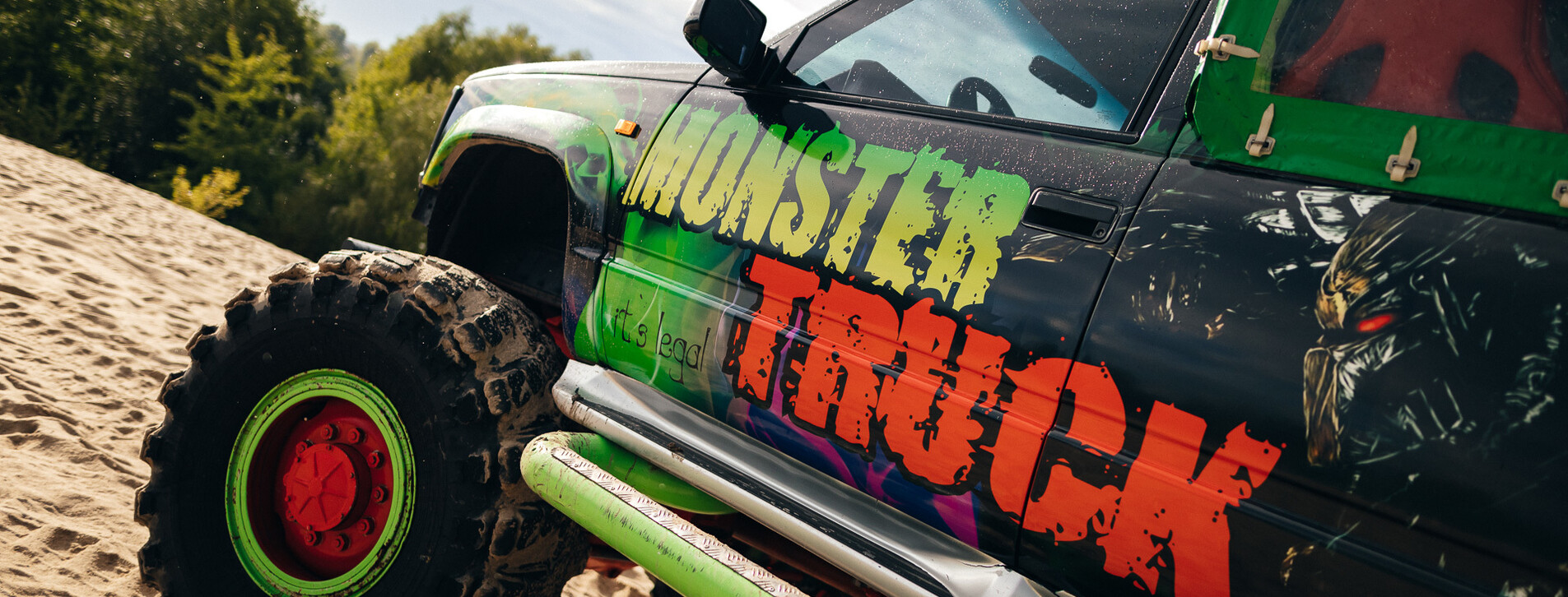 Катание на Monster Truck в Киеве - 6 Фото 6 - Катание на Monster Truck