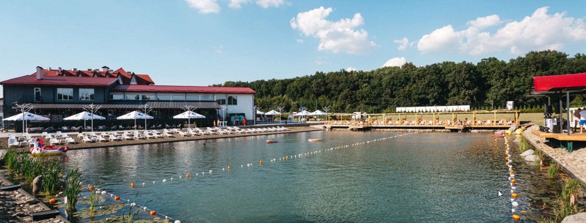 День біля екобасейну для компанії під Львовом - 9 Фото 9 - День біля екобасейну для компанії