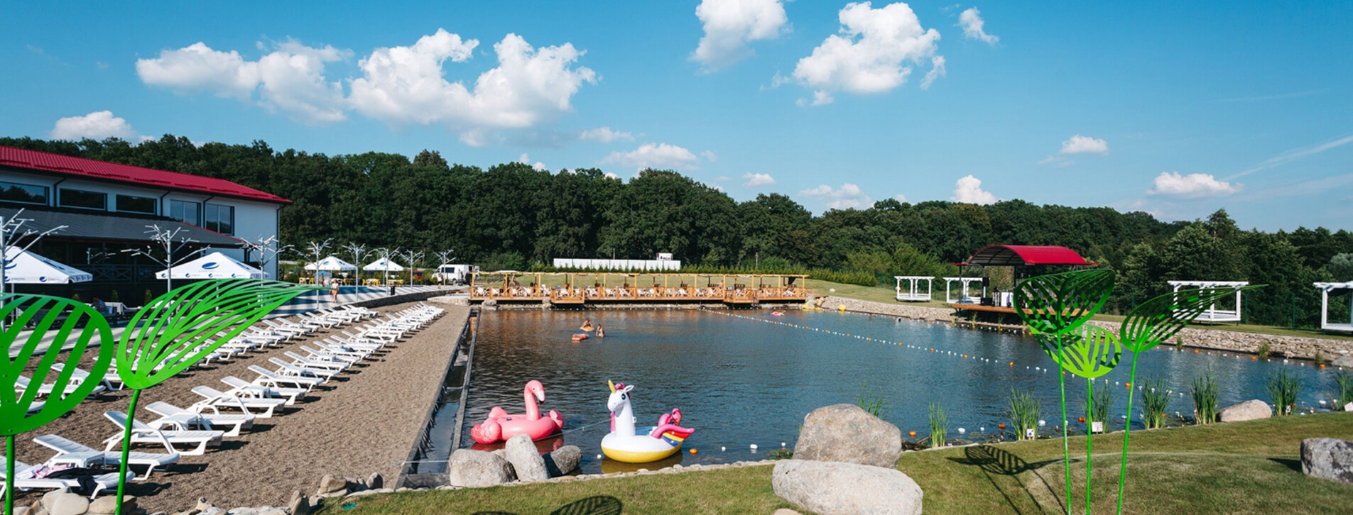 День біля екобасейну для компанії під Львовом - 4 Фото 4 - День біля екобасейну для компанії