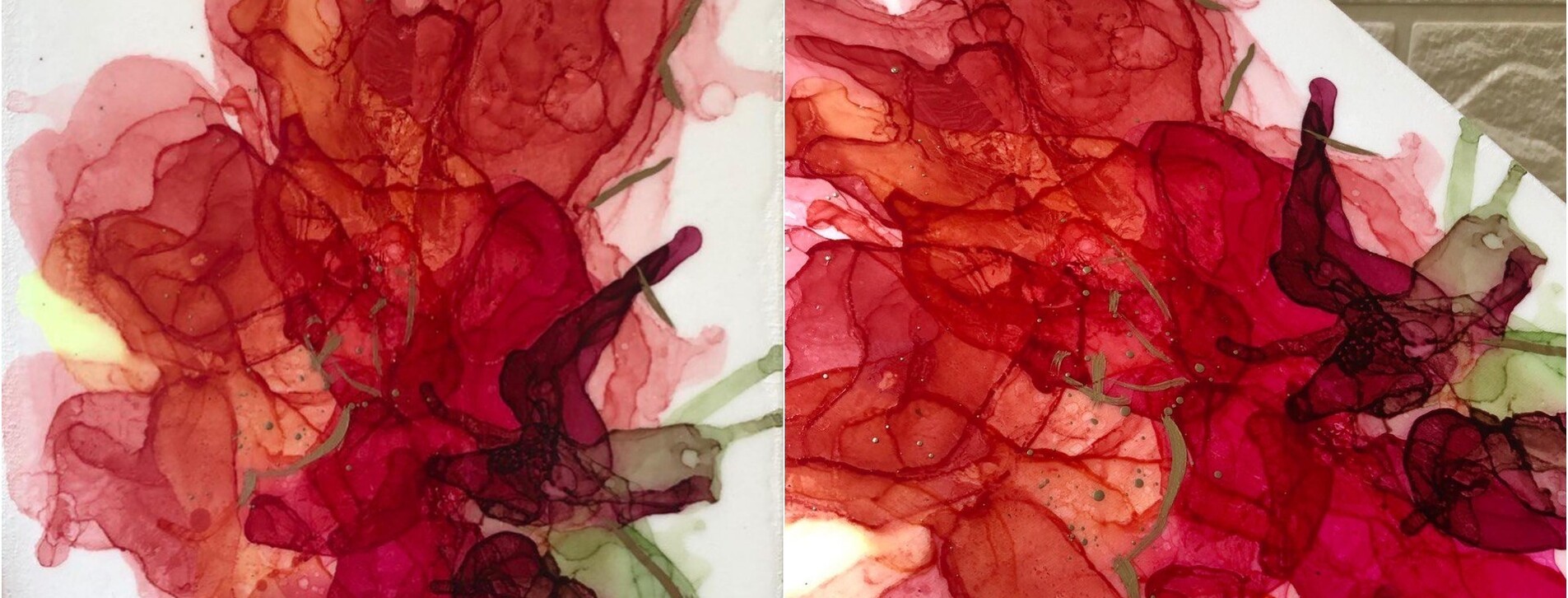 Живопись в технике Alcohol Ink во Львове - 4 Фото 4 - Живопись в технике Alcohol Ink