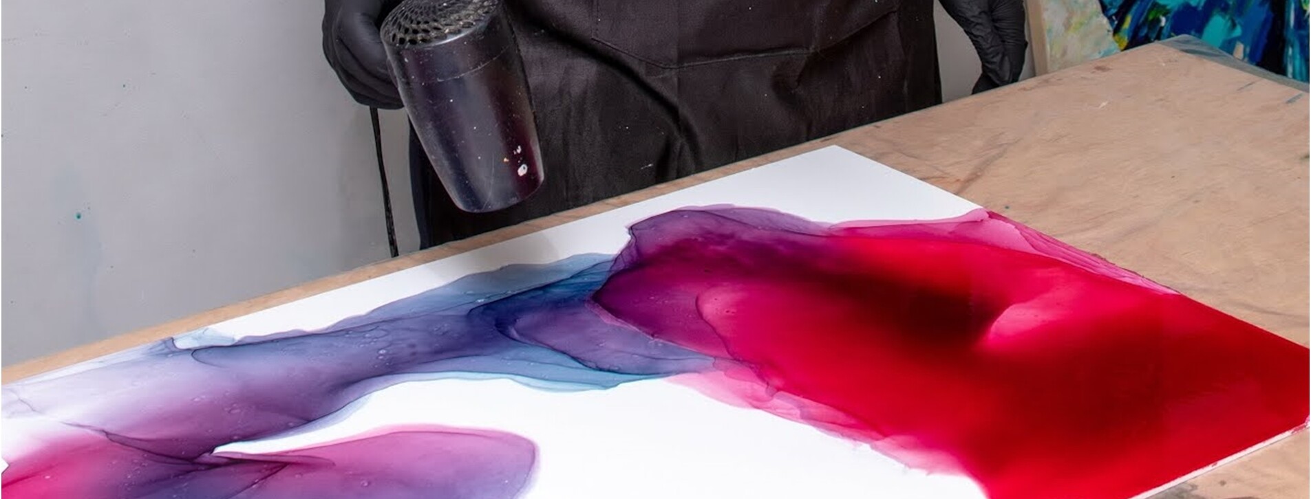 Живопись в технике Alcohol Ink во Львове - 8 Фото 8 - Живопись в технике Alcohol Ink