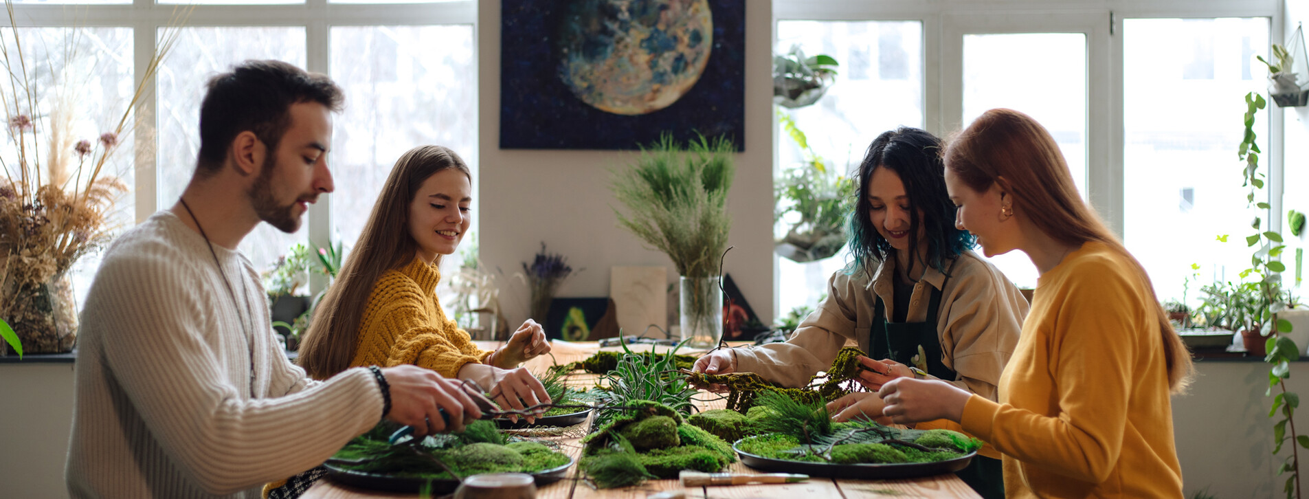 Картина зі стабілізованими рослинами в Києві - 7 Фото 7 - Картина зі стабілізованими рослинами