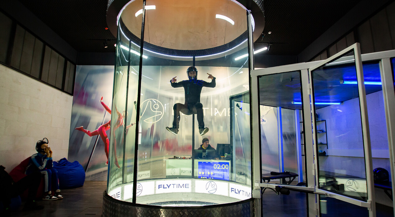 FlyTime - Аеротруба - 1 Фото 1 - FlyTime - Аеротруба