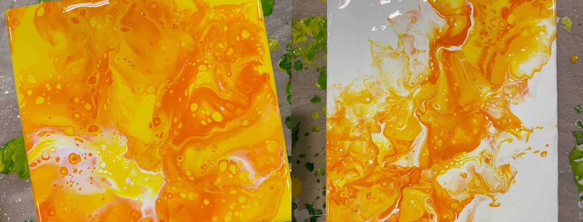 Абстрактная живопись Fluid Art для двоих в Харькове - 3 Фото 3 - Абстрактная живопись Fluid Art для двоих
