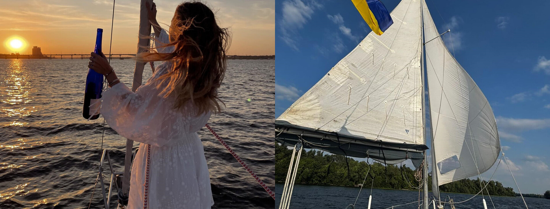 Захід сонця на яхті для двох у Дніпрі - 10 Фото 10 - Захід сонця на яхті для двох