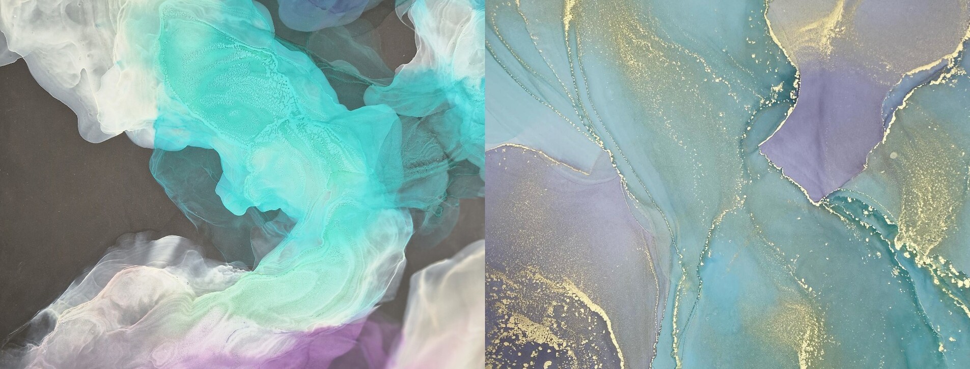 Живопись в технике Alcohol Ink для двоих в Хмельницком - 3 Фото 3 - Живопись в технике Alcohol Ink для двоих