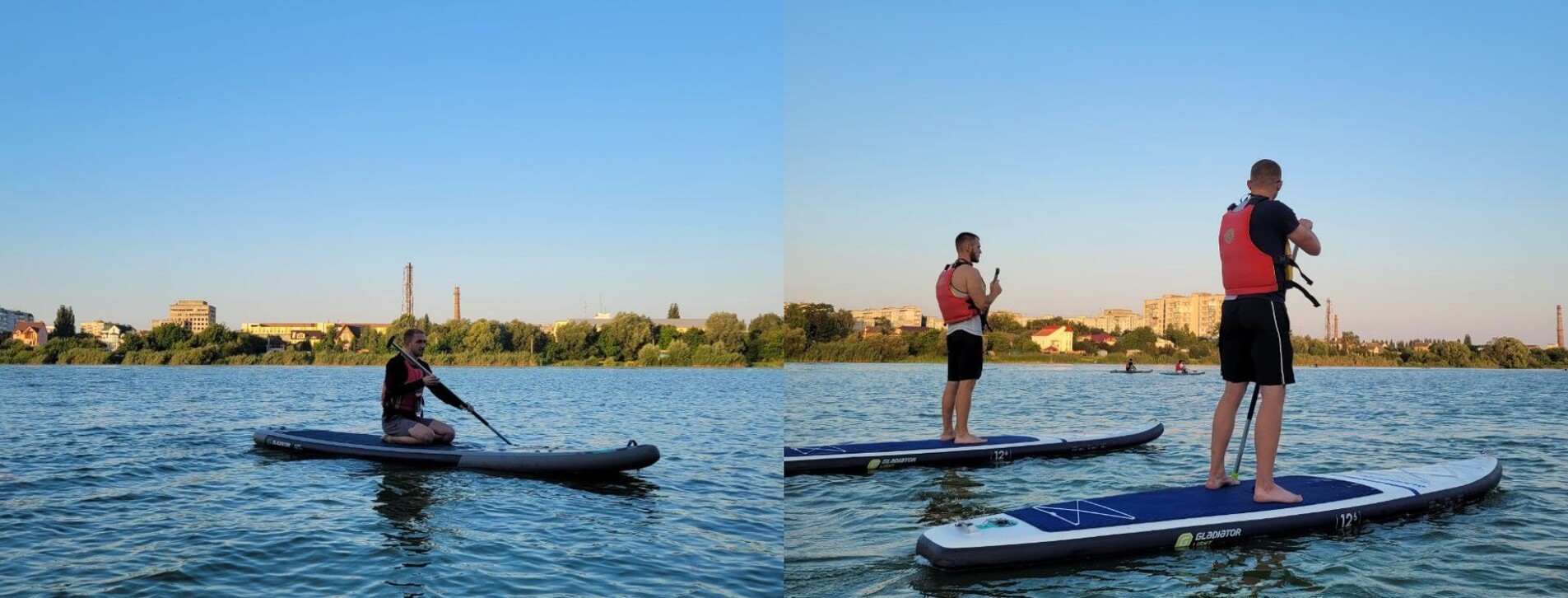SUP-серфинг на закате для компании в Хмельницком - 5 Фото 5 - SUP-серфинг на закате для компании
