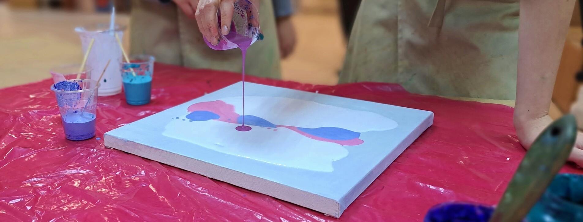 Абстрактний живопис Fluid Art у Києві - 9 Фото 9 - Абстрактний живопис Fluid Art