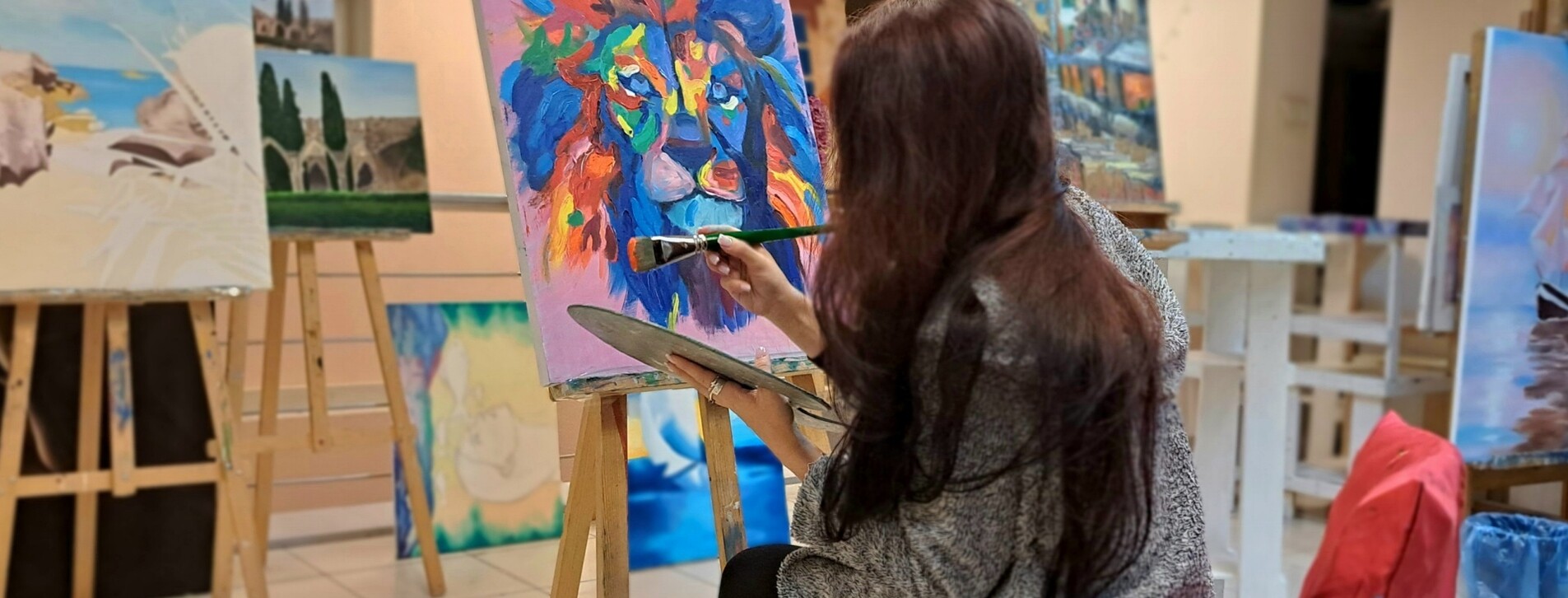 Майстер-клас живопису в стилі поп-арт у Києві - 3 Фото 3 - Майстер-клас живопису в стилі поп-арт