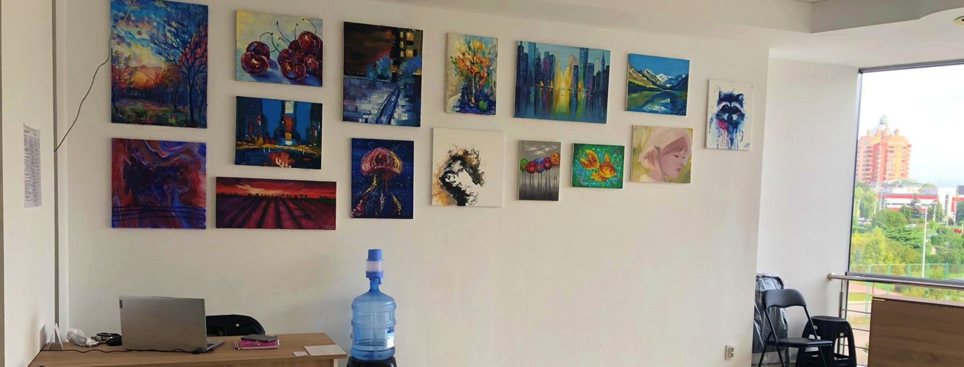 Абстрактная живопись Fluid Art для двоих во Львове - 16 Фото 16 - Абстрактная живопись Fluid Art для двоих