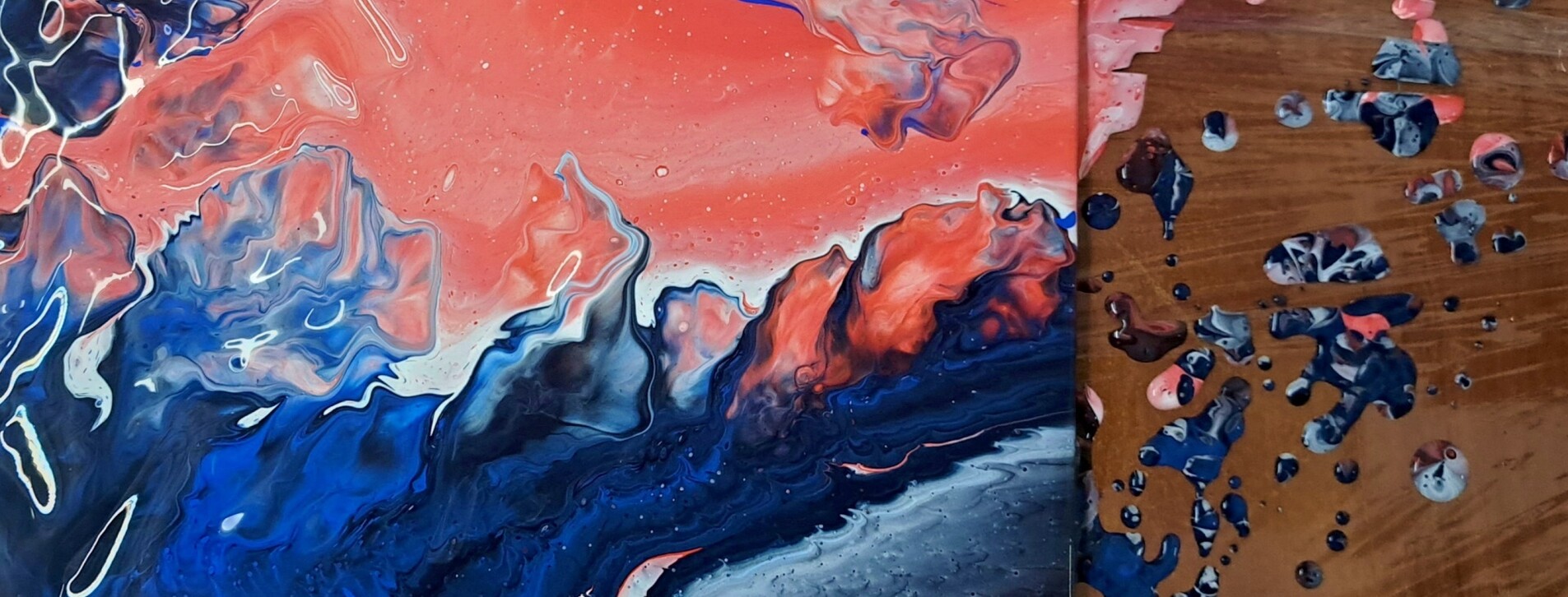Абстрактная живопись Fluid Art для двоих во Львове - 13 Фото 13 - Абстрактная живопись Fluid Art для двоих