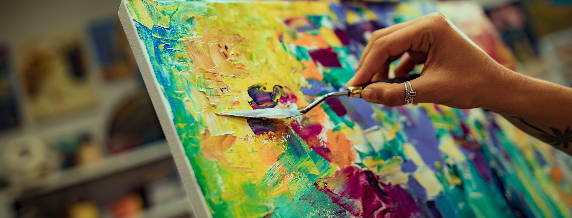 Мастер-класс живописи в Киеве - 12 Фото 12 - Мастер-класс живописи