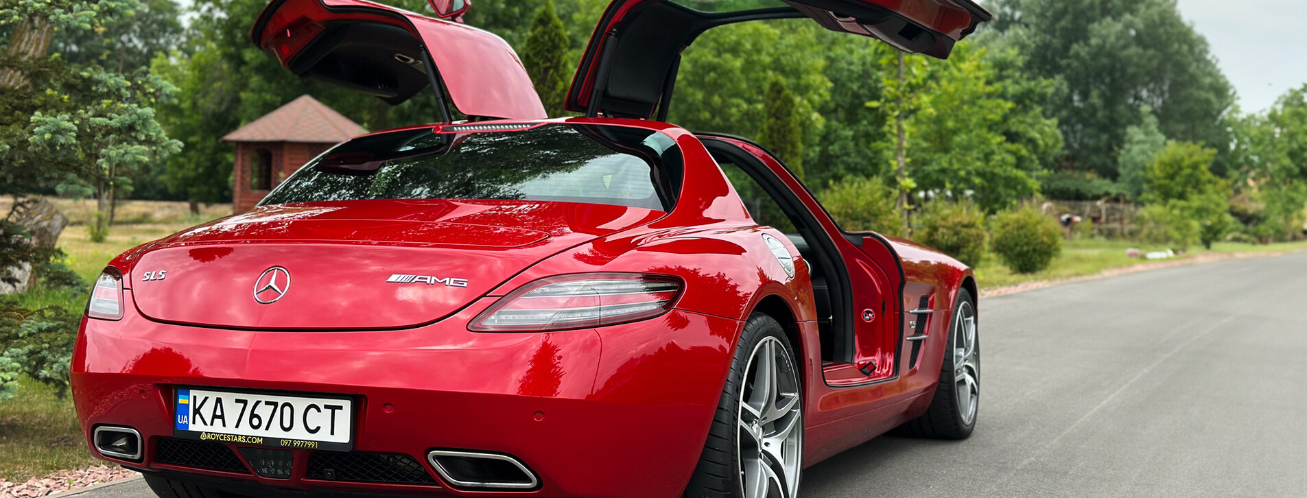 Тест-драйв Mercedes-Benz SLS AMG в Киеве - 5 Фото 5 - Тест-драйв Mercedes-Benz SLS AMG