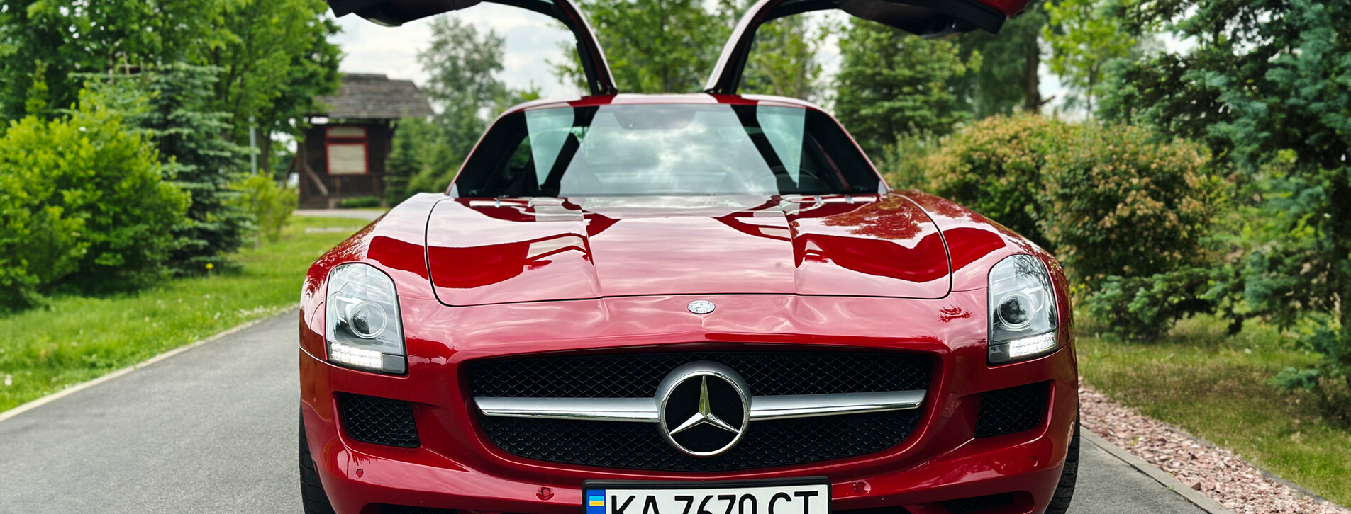 Тест-драйв Mercedes-Benz SLS AMG в Киеве - 4 Фото 4 - Тест-драйв Mercedes-Benz SLS AMG