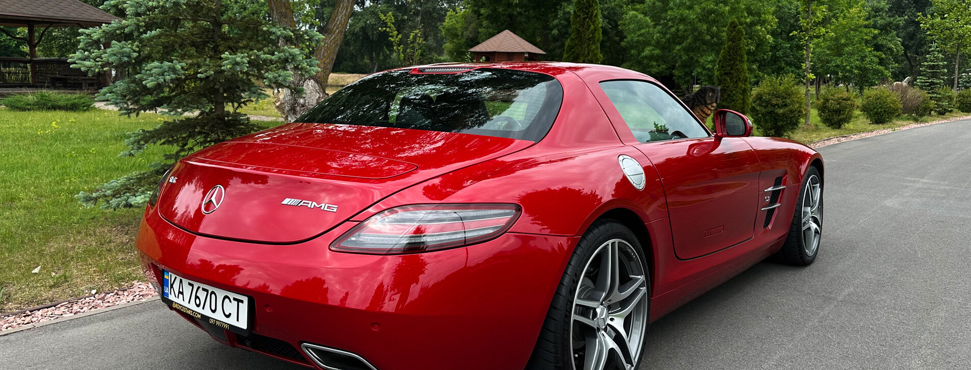 Тест-драйв Mercedes-Benz SLS AMG в Киеве - 9 Фото 9 - Тест-драйв Mercedes-Benz SLS AMG