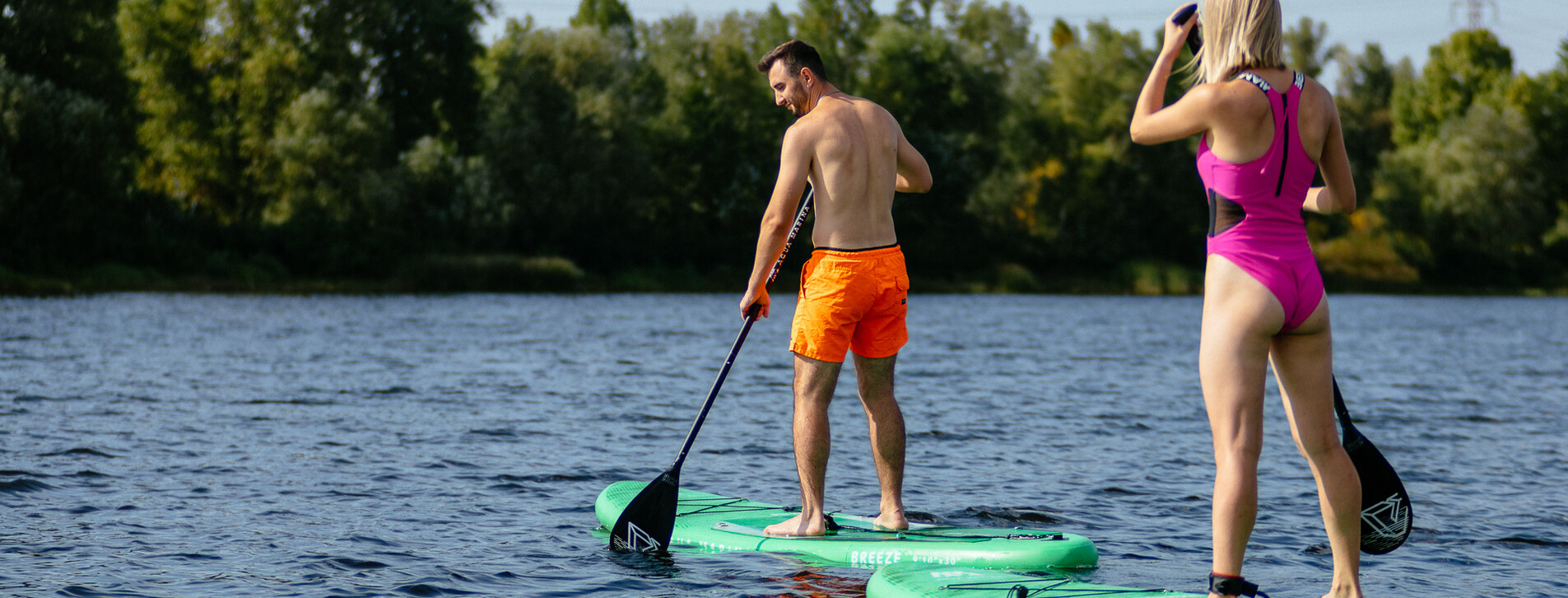 SUP-серфинг для компании в Киеве - 2 Фото 2 - SUP-серфинг для компании