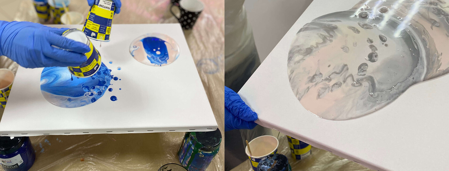 Абстрактная живопись Fluid Art в Ивано-Франковске - 3 Фото 3 - Абстрактная живопись Fluid Art