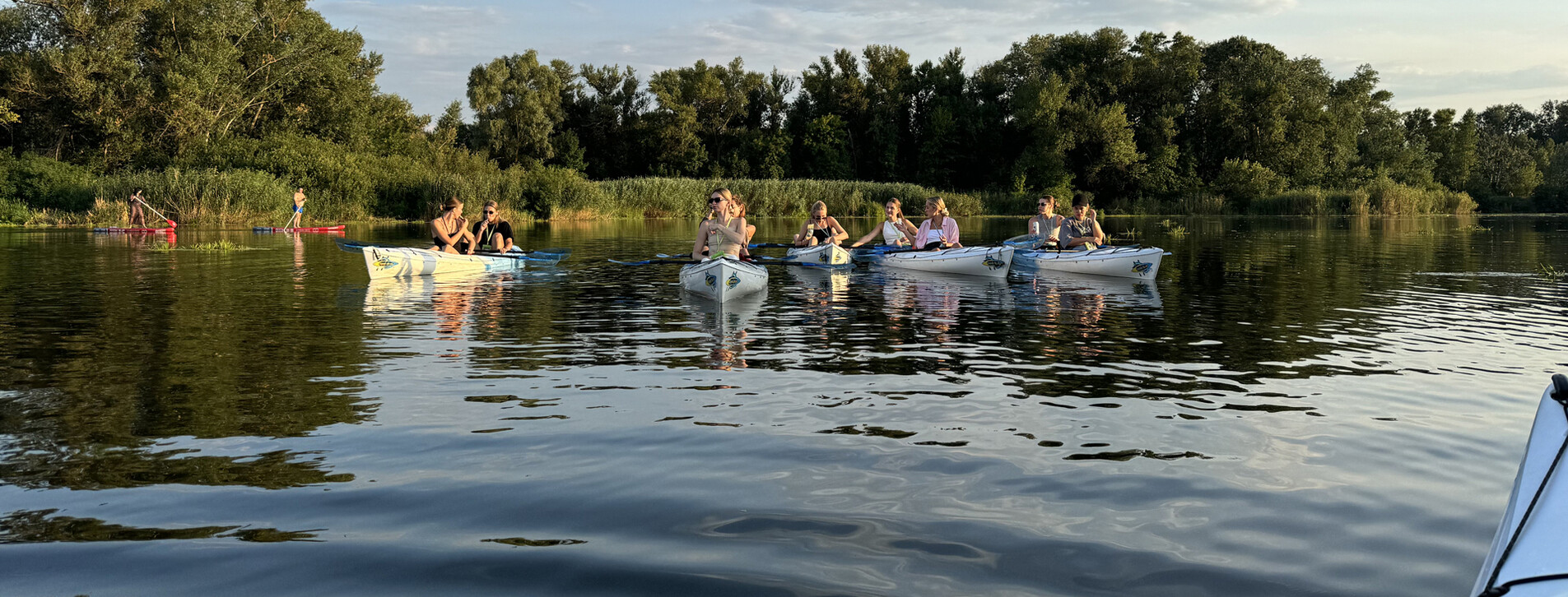 Прогулка на каяках для двоих в Днепре - 4 Фото 4 - Прогулка на каяках для двоих