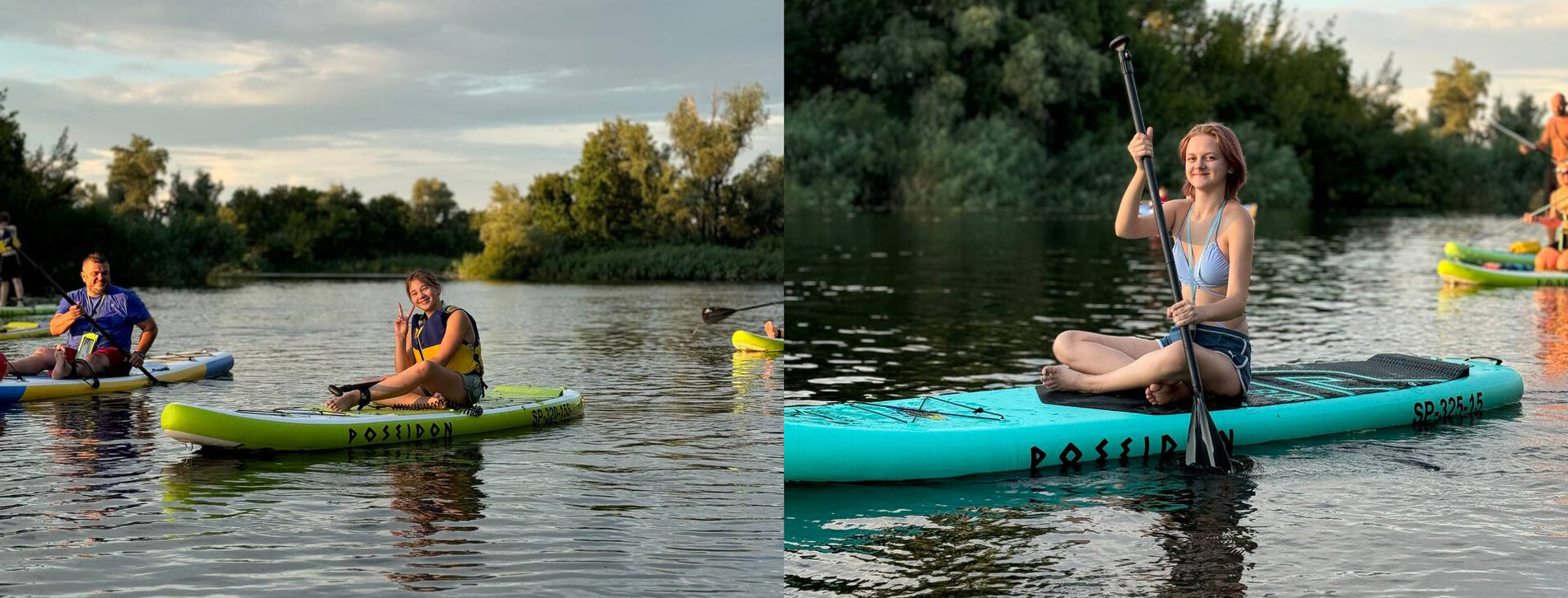 SUP-серфинг на закате для двоих в Днепре - 13 Фото 13 - SUP-серфинг на закате для двоих