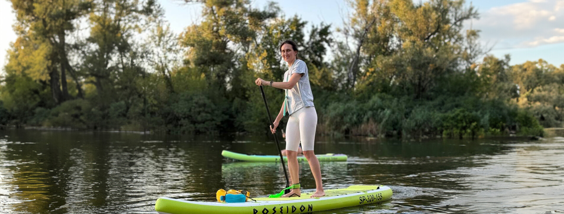 SUP-серфинг на рассвете для двоих в Днепре - 10 Фото 10 - SUP-серфинг на рассвете для двоих