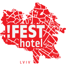 логотип компанії "FEST hotel"